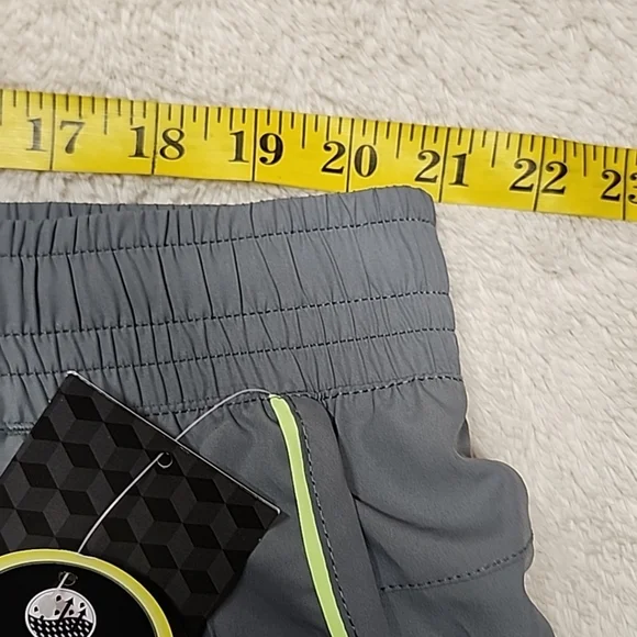 NWT Athletic Works Women's Pull-On Core Piped Run Shorts Size XXXL 22 Green - Picture 9 of 12